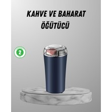 ÖNÇ - PRİME Elektrikli Kahve ve Baharat Öğütücü – Güçlü Motor Paslanmaz Çelik Gövde Kolay Temizlik