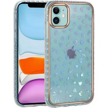Zore iPhone 11 Uyumlu Desenli Parlayan Transparan Nvth Avva KAPAK-NO10