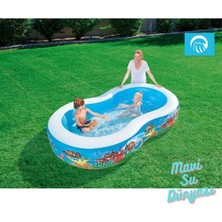 Premini Oval Mavi Havuz, 262X157 Cm, Eğlence ve Serinlik Için Mükemmel