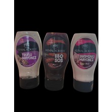 Kemal Kükrer K.kükrer Barbekü Sos 290 Gr.- Trüflü Mayonez 240 Gr.- Sarımsaklı Mayonez 245 Gr.