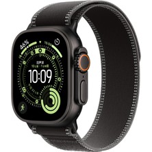 Watch 10 46MM Zore Krd-77 Hasır Kordon - Charcoal