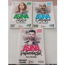 Isem 2024 Kpss Coğrafya+Vatandaşlık+Türkçe Aşina Soru Bankası 3 Lü Set