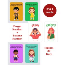 Psikotopia Duygu Kartları + Çocuğu Tanıma Kartları Psikolojik Kartlar Tanışma Oyunu Oyun Terapisi