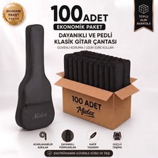 Midex GK-40K-100X Klasik Gitar Çantası 100'LÜ Paket Kaliteli Siyah Kılıf (100 Adet)