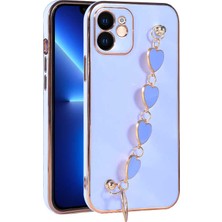 Zore iPhone 11 Uyumlu Nvth Kalbim Kapak-Lila