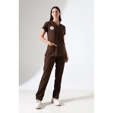 Bilenn Tekstil Bflex Unisex Likralı Yarasa Kol Takım - 6436 Kahve