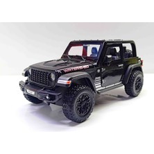Die Dianomi 1:24 Ölçek// Jeep Wrangler Sesli Işıklı Metal Model