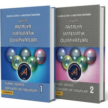 Altın Nokta Yayınevi Altın Nokta Yayınları Ulusal Antalya Matematik Olimpiyatı 1. ve 2. Aşama Soruları ve Çözümleri Seti (2 Kitap)