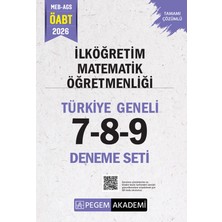 Pegem Akademi Yayıncılık 2026 Meb Ags Öabt Ilköğretim Matematik Öğretmenliği Tamamı Çözüml