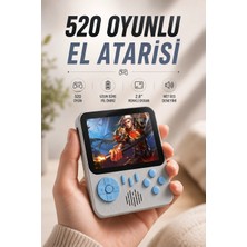ENCO Mey Ithalat® Oyun Konsolu Retro Oyun Konsolu Tv'ye Bağlanabilir Taşınabilir