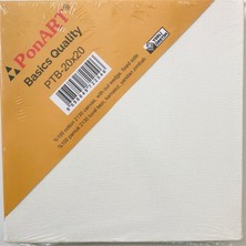 Ponart Basic Tuval 20 x 20 cm Sanat Eserleri İçin İdeal Seçim