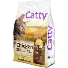 Catty Tavuklu Yetişkin Kedi Maması 1,5 kg