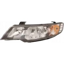 Depo Kia Cerato (2009 Yılında Çıkan Kasa) Far Sol (Motoru Üzerinde Değil) (Siyah) (Oem NO:921011X000)