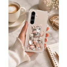 Powerfox GALAXYA36 Kılıf Cute Süslü Kaplan Baskılı Sevimli Darbe Emici MK01A