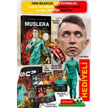 Parodi Yayınları Muslera Futbolcu Kitabı - Maske, Bileklik, 3D Biblo, Dev Poster, Hareketli Kart, 6'lı Futbolcu Kartı Hediyeli Set