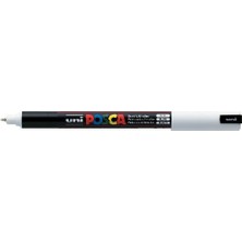 Uni Posca PC-1MR 0.7 mm Beyaz Boyama Markörü Özellikli Sanatsal Malzeme