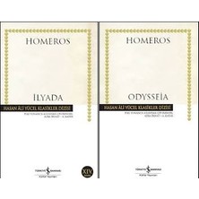 İş Bankası Kültür Yayınları Homeros Yunan Mitolojisi 2 Kitap Set İlyada - Odysseia Yazarı Homeros Türkçe Yayın Evi