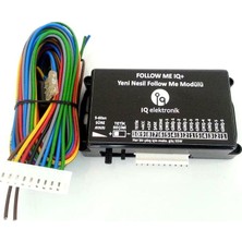 IQ Elektronik 2 Çıkış Follow Me Home Modülü Uzaktan Kumanda ile Far ve Sis Lambası Kontrolü