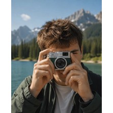 Hsc Bilişim 1080P Hd Mini Dijital Kamera IPS Ekranlı Taşınabilir Fotoğraf Makinesi