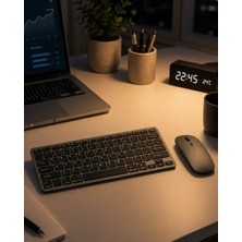 Hsc Bilişim Telefon Tablet ve Bilgisayar Uyumlu Kablosuz Klavye Mouse Kombini
