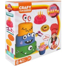 Crafy Nefis Pasta Oyun Hamur Seti 17 Parça 200 Gr.