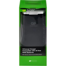 Gp 19GS Universal 2 Kanallı AA/AAA/C/D/9V Pil Şarj Cihazı