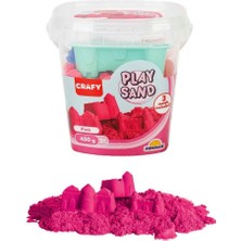 Crafy Oyun Kumu Seti Pembe 450 G