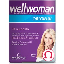 Wellwoman Original 60 Tablet - Dezenfektan Hediyeli (%72 Alkol)
