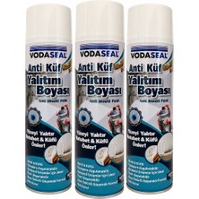 Vodaseal Anti Küf Yalıtım Boyası Beyaz Sprey 500 ml - 3'lü Paket - Banyo Mutfak Nem ve Küf Önleyici