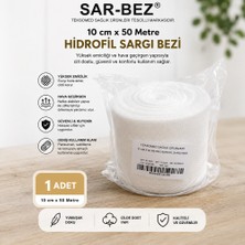 Teksomed Hidrofil Sargı Bezi 10 cm x 50 Metre (1 Adet)