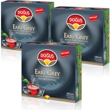 Doğuş Earl Grey Bardak Poşet Çay 100'lü 2 gr x 3'lü
