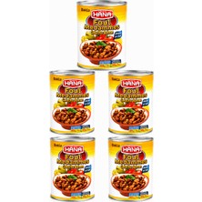 HANA Limonlu ve Kimyonlu Bakla Konservesi 400 gr X5 Adet