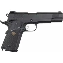 We Aırsoft We 1911 Meu Raıl Siyah Aırsoft Tabanca (WE-E008B-BK)