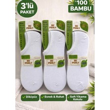 Erka 3'lü Paket Erkek/bayan Sneaker Çorap - Bambu ve Dikişsiz Konfor