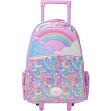 Smiggle - Care Bears Işıklı Tekerlekli Çekçekli Çanta