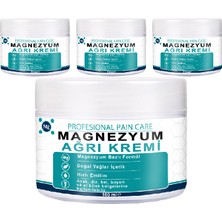 Saf Magnezyum Klorürlü Teskin Masaj Losyonu 4 Adet Zechstein Deniz Kaynaklı, Aloe Vera ve E Vitaminli Komplex Relax Krem
