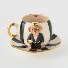 BSK Ceramics Handmade Teddy Kahve Fincanı Erkek
