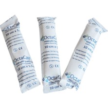 Octacare 10cmx1,5M Hidrofil Sargı Bezi Hafif ve Dayanıklı 3 Adet Medikal Kullanım İçin