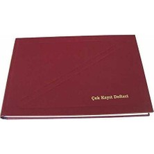 Belirtilmemiş Dilman Çek Kayıt Defteri 17X24Cm 192 Yaprak 1407 (Karışık Renk)