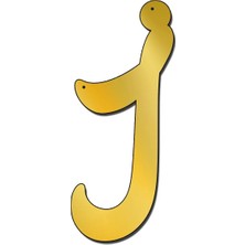 Buççin Online Mağaza  Söz,nişan,kına 30 cm Pleksi Ayna Baş Harf Gold Açıklamayı Okumadan Almayınız Akrilik Altın