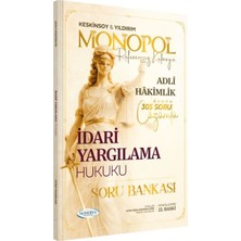 Monopol Yayınları Hakimlik Idari Yargılama Hukuku Soru Bankası 22. Baskı