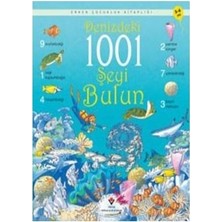 Tübitak Yayınları Erken Çocukluk Kitaplığı: Denizdeki 1001 Şeyi Bulun - Katie Daynes (3-6 Yaş) Ciltsiz Bulmaca Kitabı