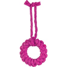 Buççin Online Mağaza  Makrome Duvar Süsü Pembe Iplik