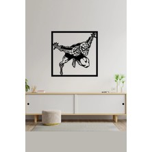 Buççin Online Mağaza  40X40 cm Örümcek Adam Duvar Panosu Ahşap Siyah