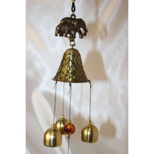 Buççin Online Mağaza  Deprem Zili Çanı Rüzgar Çanı Zili Feng Shui Yin Yang Fil 01 Metal Çok Renkli