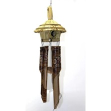 Buççin Online Mağaza  Hasır Kuş Yuvalı Bambu Çan 3dıarta-13 Çok Renkli Belirtilmemiş