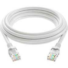Extra High Speed Cat6e 15M Ethernet Internet Kablosu Evrensel Uyumluluk ve Yüksek Performans