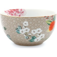 Pip Studio Haki Porselen Kase 12 Cm Modern Tasarım 1 Parça El Yapımı Detaylarla