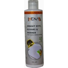 Hena Surface 250 ml Granit Evye Kuvars Mermer Yüzey Onarım ve Temizlik Solüsyonu Lekeleri Çözer