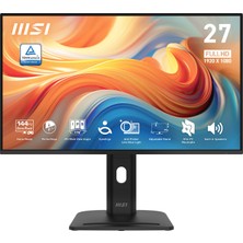 MSI Msı 27 Pro MP275PG E14 1920X1080 (Fhd) 16:9 Flat IPS 144HZ 1ms(mprt) Adaptıve-Sync Pıvot Monıtor